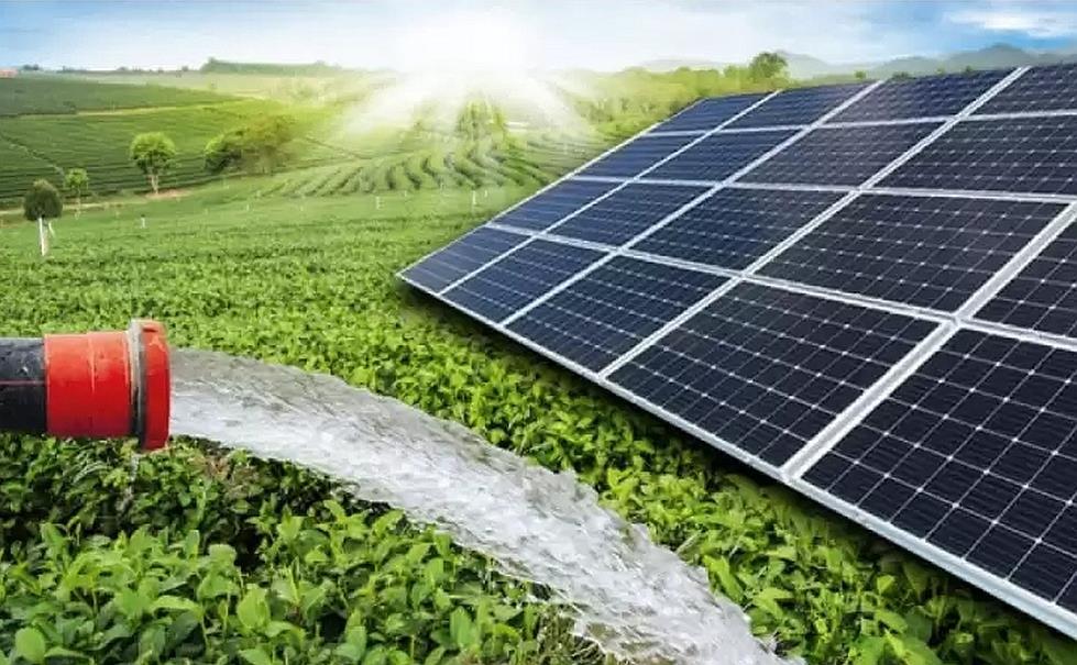 Tarımsal sulama için güneş enerjisi sistemi